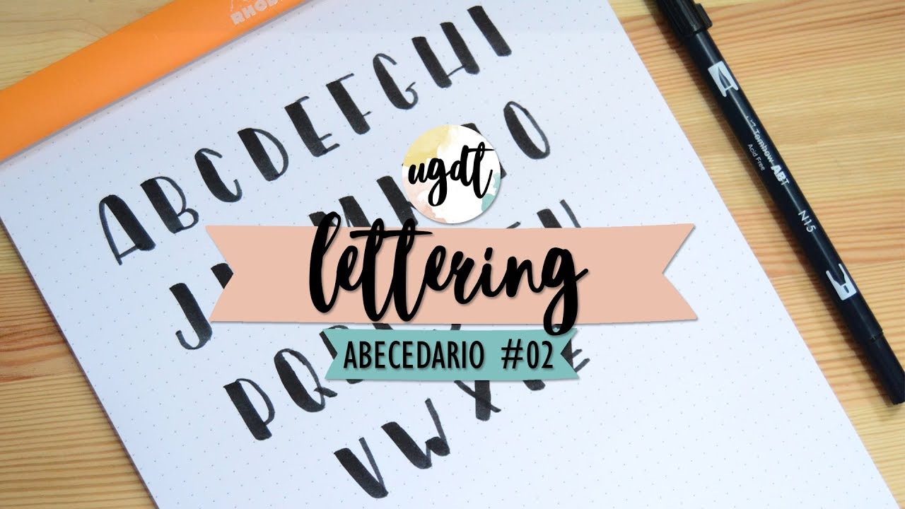 Rotuladores Tombow para lettering