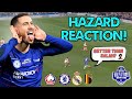 FIRST TIME REACTION TO EDEN HAZARD! | Is he BETTER than SALAH?! | Half A Yard Reacts