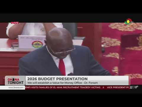LIVE 2026 Budget Presentation 13 11 2025 