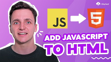 How to Add JavaScript to HTML