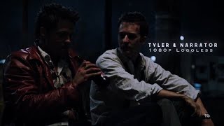 Tyler And Narrator Scenes Together L Fightclub