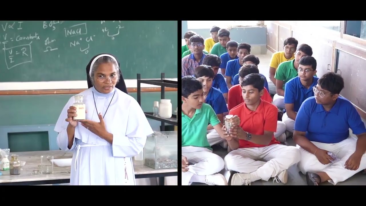 Glimpse of Nirmala Convent School, Wankaner