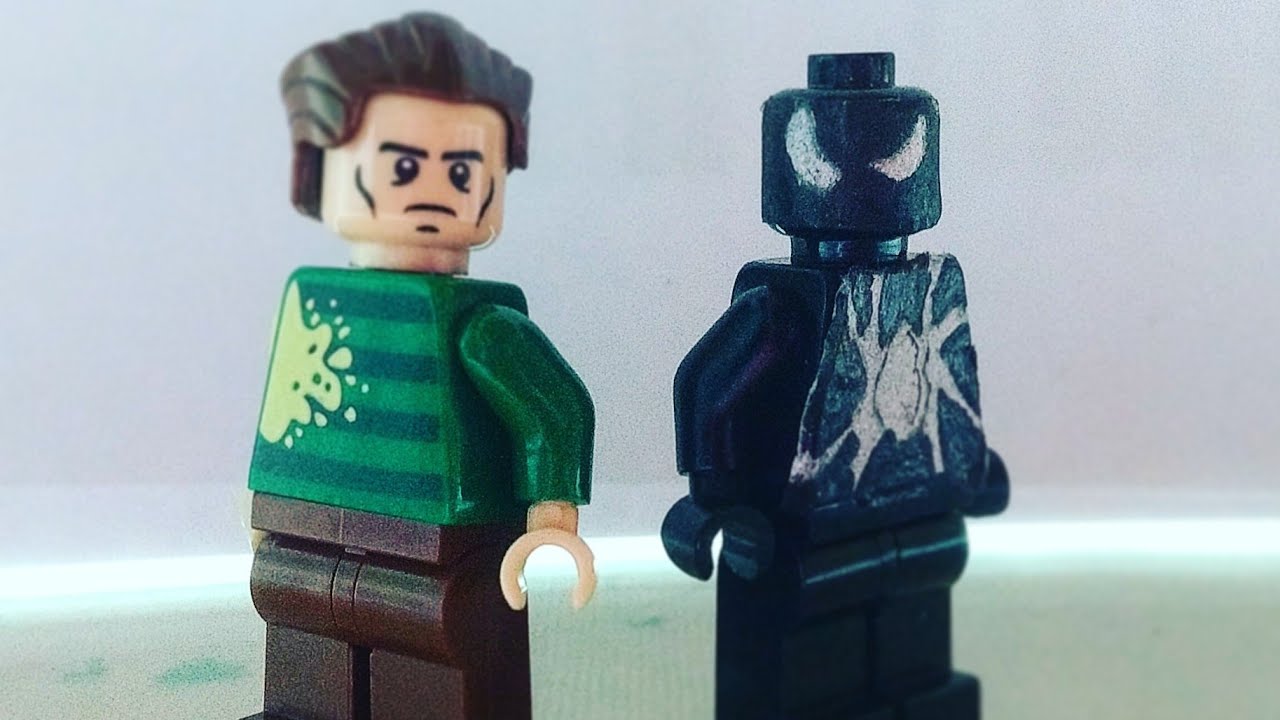 Spiderman black suit vs Sandman (stop motion for Gioda Animations
