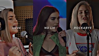 Rockabye x No Lie (Lyrics) | Anne Marie X Dua Lipa | WhatsApp Status | English Song WhatsApp Status screenshot 2