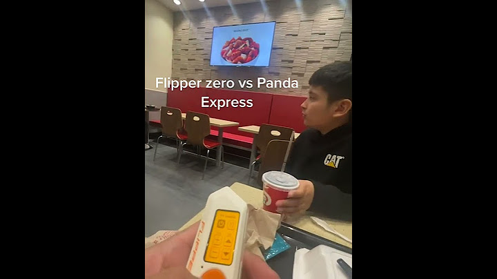 Flipper Zero Vs. Panda Express