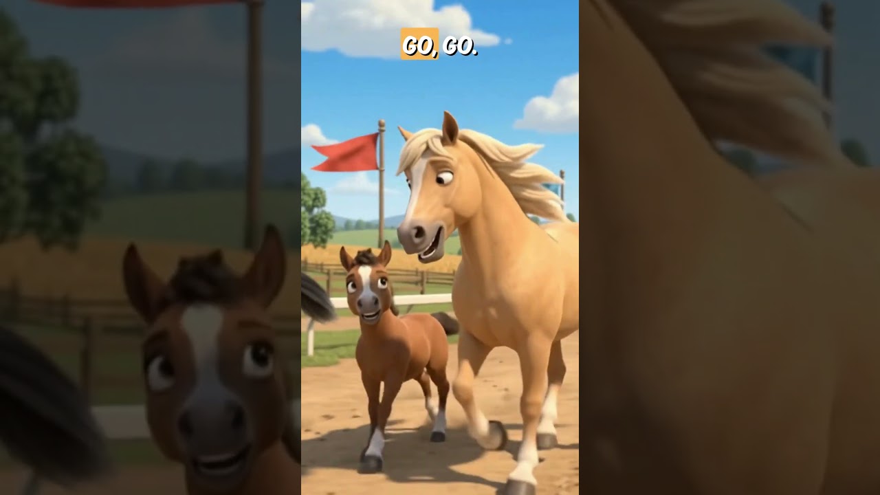 Horse Song for Kids  Little Horse’s Big Race  Fun Animal Nursery Rhyme #HorseSong #HorseRhyme