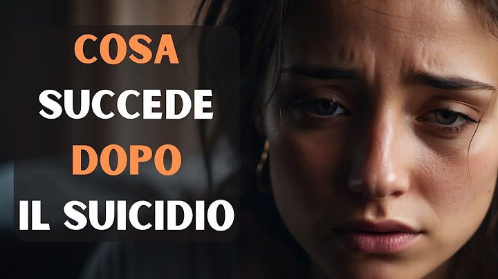 cosa succede ai suicidi nell'Aldilà: risposta a Giuliana (1di2)