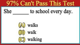 English Grammar Test for Beginners to Advanced | Common Mistakes Quiz
