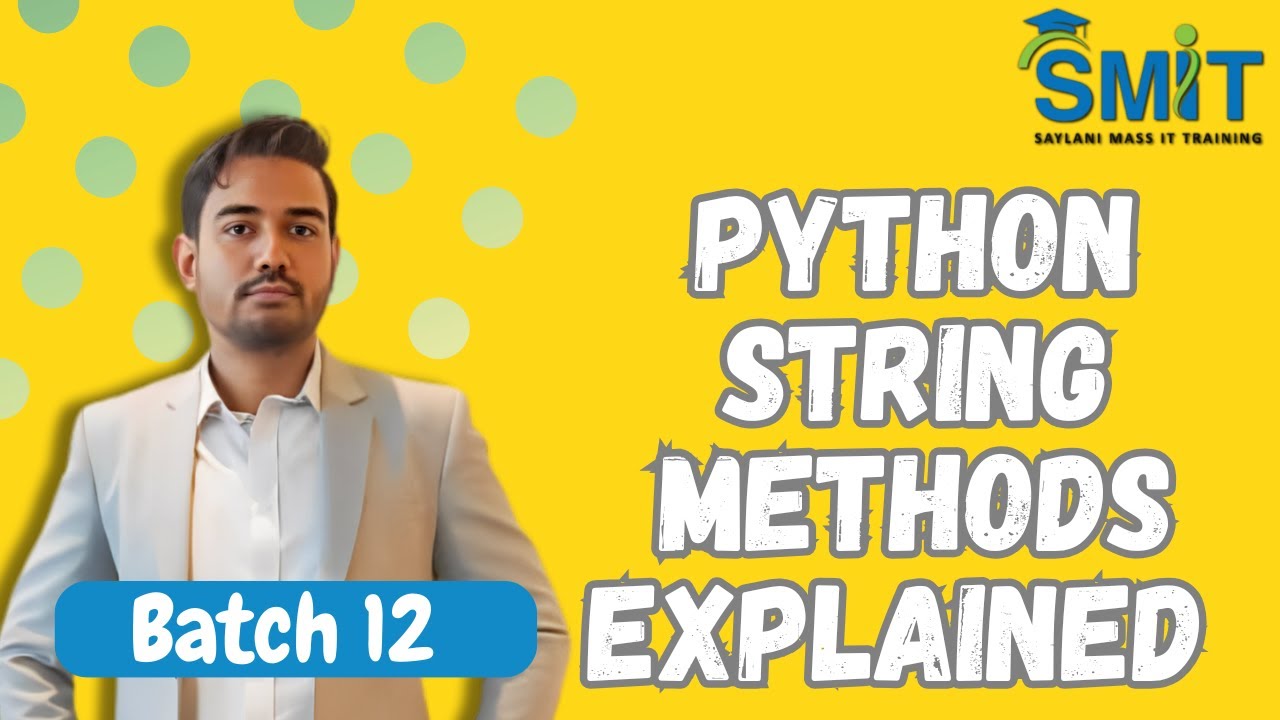 All Python String Methods Explained with Examples | Complete Tutorial