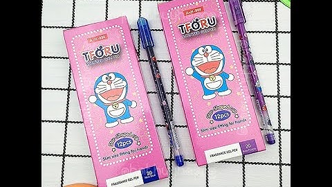 Bút mực xanh / tím Tforu (hộp 12 cây) mực thơm mùi nho nét đẹp loại tốt