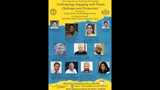 “Anthropology Engaging with People: Challenges and Perspectives” on 20th March 2021(Saturday)