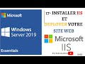 19 formation complte windows server 2019 installer iis et deployer votre site web