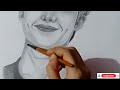 How To Draw BTS Members Kim Namjoon💜ll SUBSCRIBE Plz ll #viral #viralvideo #art #trending #bts 