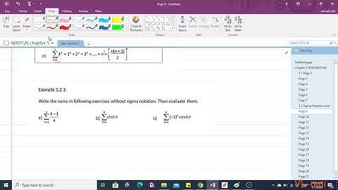 5.2 Sigma notation (part 2)