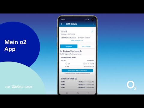 Mein o2 App - Connect Option verwalten