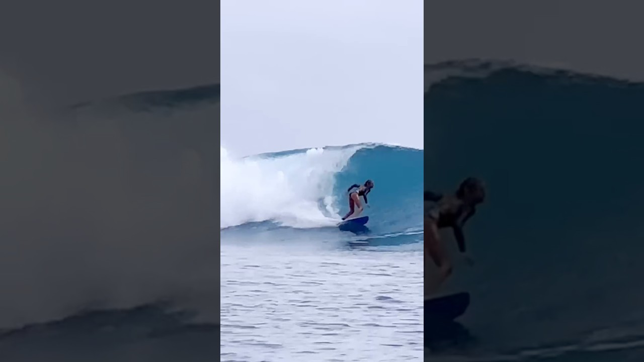 Somewhere off the coast of West Sumatra 🇮🇩🌊 #sailingfamily #surf