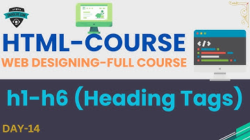 HTML Heading Tags: Everything You Need to Know in One Video |HTML Full Course in Hindi