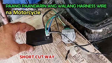 Motorcycle Basic Wiring Diagram - Color Coding Wire Stator Regulator 4 Pin CDI PAANO WIRING KALANSAY