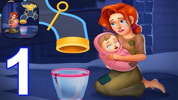 Home Escape Pull The Pin - Gameplay Walkthrough Part 1 Help Family Mansion Repair (iOS, Android)