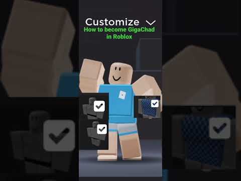 How to become GigaChad in Roblox - YouTube