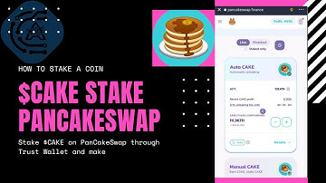 How to Stake on Pancakeswap through Trust Wallet