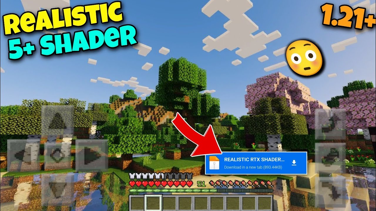 Top 5+ Realistic Shader For Minecraft PE 1.21+ | Best Shader For Low ...