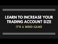 Act Like You Are Trading Large Trading Positions