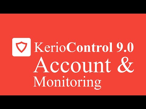 Kerio Control UTM Tutorial 16 - Accounting and Monitoring