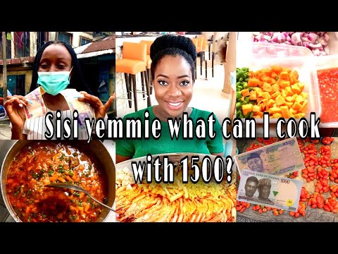 CAN 1500 FEED A FAMILY OF FOUR (4) IN PORT HARCOURT? | SisiYemmieTv What can 1500 cook #SisiyemmieTv