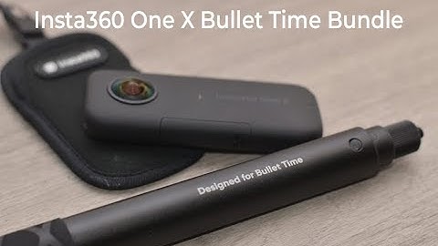 Insta360  One X - Bullet Time and Selfie Stick