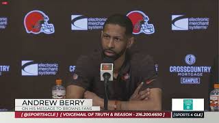 Andrew Berry's Message to Browns Fans Uneasy About the Deshaun Watson Trade - Sports4CLE, 3\/25\/22