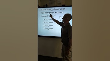 ASVAB Arithmetic Reasoning Problem on Mileage #math