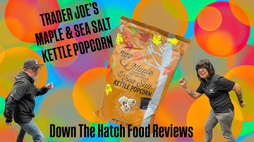 Trader Joe’s Maple & Sea Salt Kettle Popcorn #snacks #review #traderjoes 
