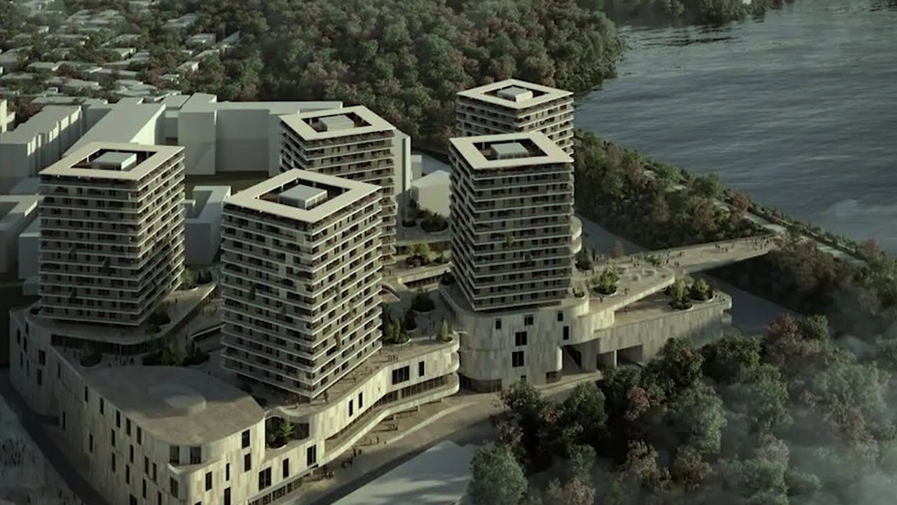 TIRANA LAKE  | 4K DRONE VIDEO, TIRANA 2025