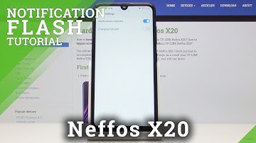 How to Enable LED Notification in TP-LINK Neffos X20 - Personalize Notification Content