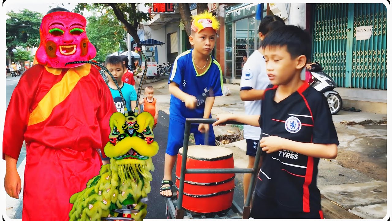 Múa Lân Trung Thu Nhớ Quá Một Thời Tuổi Thơ Ở Xứ Nẫu