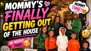 We are so sad to see him go 🐦‍⬛| Mommy’s finally getting out the house #bigfamily