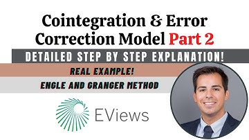 Time Series: Error Correction Model explained in Eviews