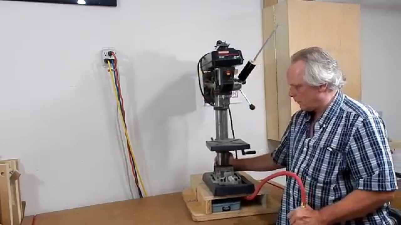 Floating drill press YouTube