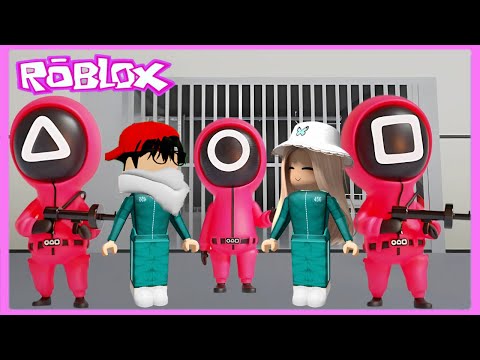 Aku Dan Papaku Menemukan Penjara Squid Game Di Game Roblox Squid Game 2 Prison Run Obby