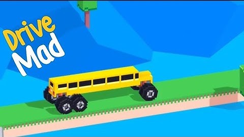 FanCade - Drive Mad 1 to 15 Levels  Gameplay  (Part -1) #fancade #drivemad #gameplay