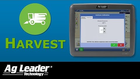 Combine Temperature Calibration - Harvest Checklist 5