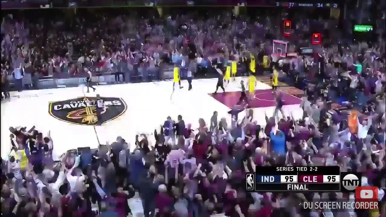 Lebron James game winner! Cavs vs Pacers - YouTube