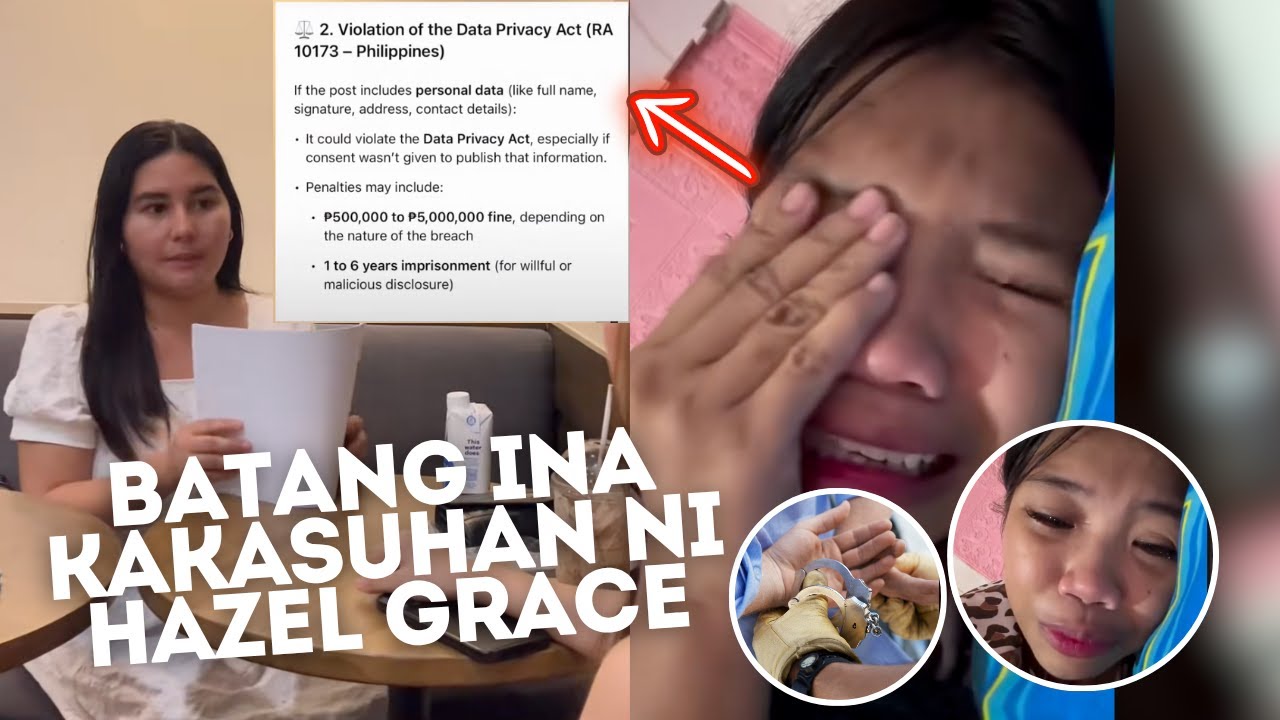 BATANG INA KAKASUHAN NI HAZEL GRACE DAHIL SA KANYANG NILABAS NA LEGAL DOCUMENT I NAPAIYAK NALANG