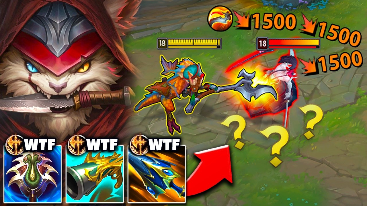 Kled but I go mid lane and make Yone beg for mercy (FULL LETHALITY BUILD)