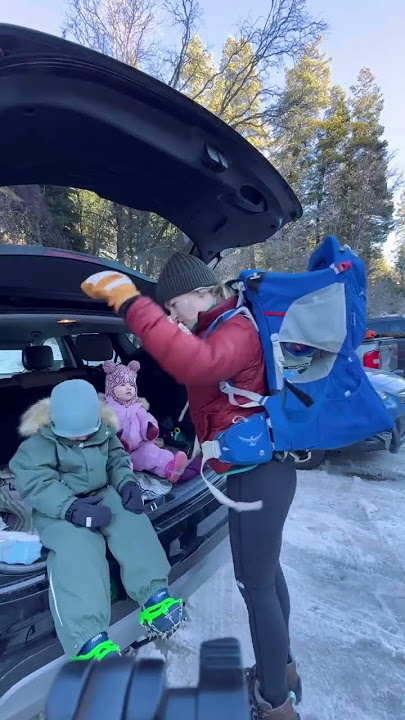 How to Breastfeed While Hiking in the Winter - Hailey Outside