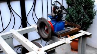 Testing of the model steam engine on the basis of an air compressor