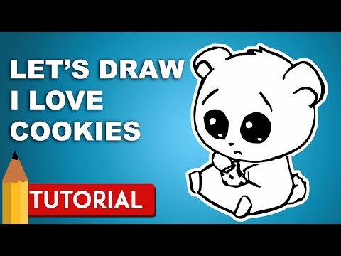 Baby-Cookie Monster zeichnen - DRAWING TUTORIAL ♥ausgezeichnet @AusgezeichnetTV