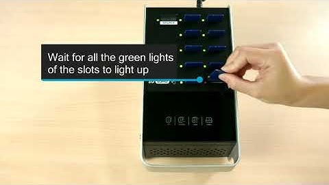 EZ DUPE SOHO Touch 1 to 10 SD Duplicator - Secure Digital Card and MicroSD TF Media Memory Copier