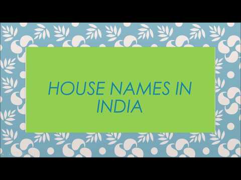 Top 25 House Names In India 2018